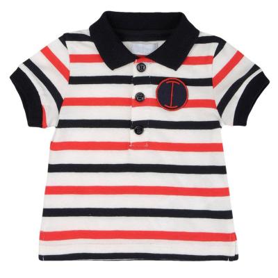 China Anti-pilling kid striped polo shirt made in china embroidery kids polo shirt for sale