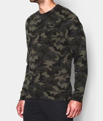 China Anti-pilling custom camouflage crewneck men in china sweatshirt for sale