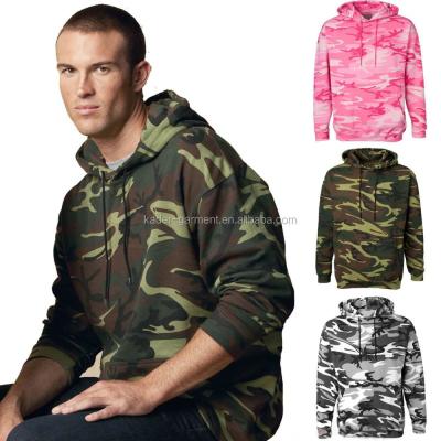 China Anti-pilling men's fleece hoody, camouflage hoodies, men's camouflage jacket for sale