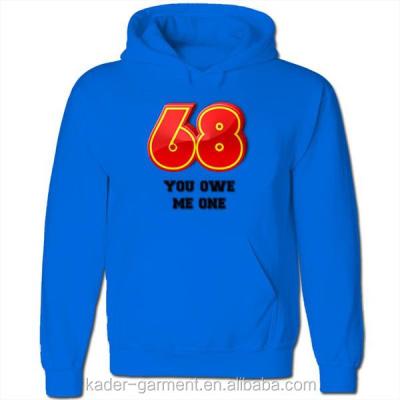 China Custom Printing Full Navy Anti-pilling Hoodies Hoody For Men for sale