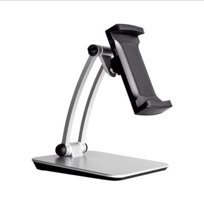 China Economical Flat Clip Custom Design Foldable Cell Phone Holder Stand Universal Desktop Adjustable Bracket for sale