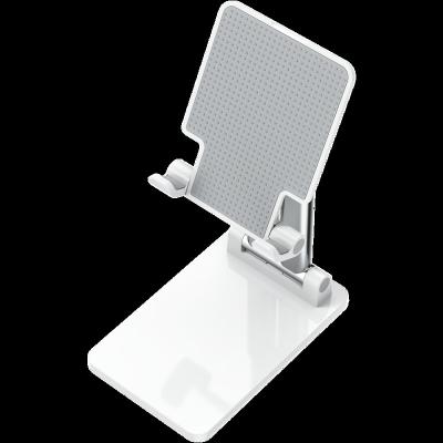 China Other New Style Portable White Folding Tablet Stand Desktop Phone Holder Mobile Stand for sale