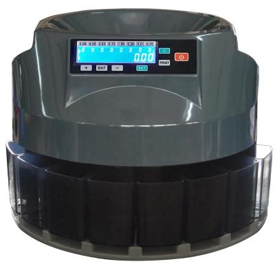 China Automatic counting and sorting. DB360LCD Automatic Stop Quantity Coin Counter And Sorter On Demand for sale