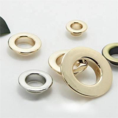 China Custom Colored Brass Nickel Free Fashion Metal Grommets Eyelets For Clothes Shoes for sale