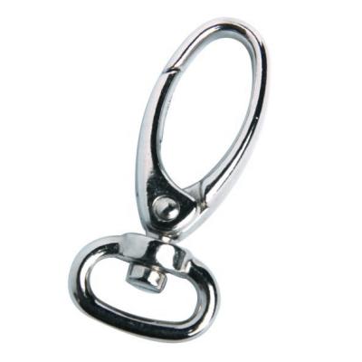 China Metal D Shaped Snap Swivel Eye Purse Leash Hook for sale