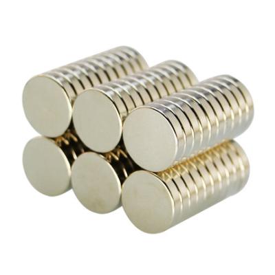 China Industrial Magnet D15 Mm Round Shape Neodymium Canton Magnets Disc For Industrial Magnet for sale