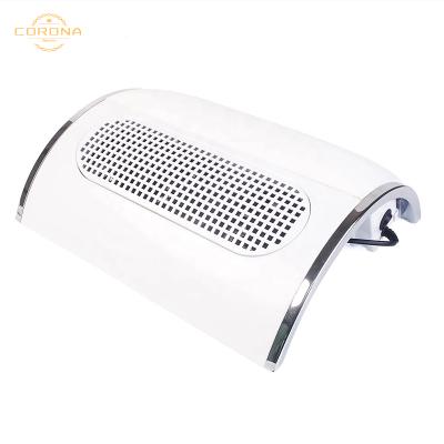 China Durable 2021 Max Fill Powder 60 Watt Gel Manicure Nail Polish Dust Collector Filter With UV Lamp Led Nail Dryer for sale