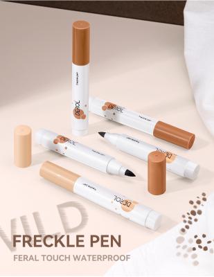 China Wholesale Cheap Simulation Waterproof 2 in 1 Freckle Pen Set Freckle Pen Waterproof Natural Realistic Makeup for sale