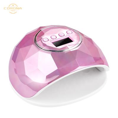 China UV Light 86w USB Socket Shell Shape Manicure Pedicure Polishing Quick Dry Blue Pink Silver Curing UV Lamp Led Nail Dryer for sale