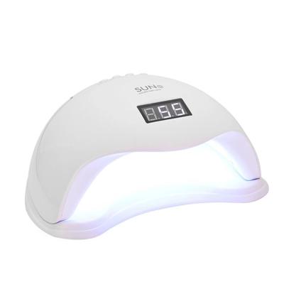 China LED Gel Single Finger Nail Lamp 48w Professional Travel Nail Lamp 48w Electric UV Led Nail Fan Salon Fast Cure Electric UV Dryer Gel for sale