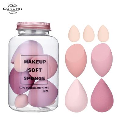 China Portable Comfortable Low Price Skin Friendly All Sizes Soft Wet & Dry Dual-Use Colorful Foundation Makeup Sponge Soft Beauty Flexibility In Stock for sale