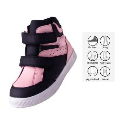 China Breathable Orthopedic Children Shoes Princepard Genuine Anti-Slip Sneakers With Ankle Support For Kids Toddler Girls Boys for sale