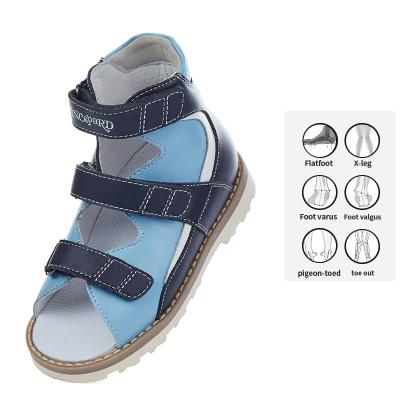 China Princepard Boys Sandals Breathable Orthopedic Shoes Genuine Leather And Thomas Heel Orthopedic Shoes For Kids Sandals for sale