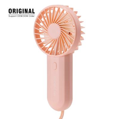 China Air Purification Factory Hot Selling Mini USB Macaron Fan Rechargeable Portable Handheld Fan Small Mini for sale