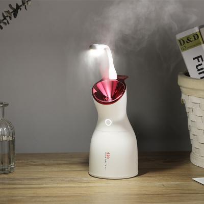 China Factory Wholesale USB Ultrasonic Air Humidifier On/Off/Message Humidifier Portable White Scented Desktop Micro Quiet Diffuser 500ml Desktop Air Humidifier for sale