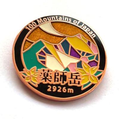 China Nickel Free Custom Clean High Quality Soft Enamel Metal Lapel Pin Funny Logo / Badge for sale