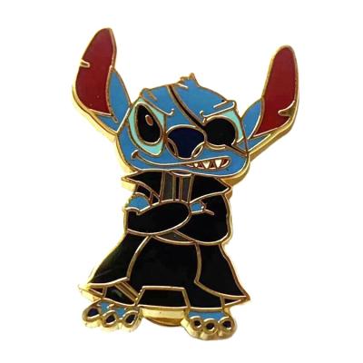 China Zinc alloy lapel pin /nickel free wholesale custom logo hard enamel lapel badge for sale