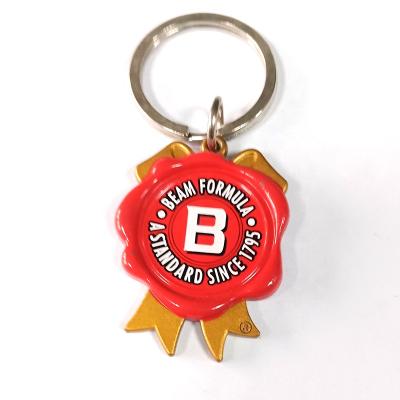 China Promotion Gift China Manufacture Supply Custom Logo Enamel 3D Metal Key Chain Key Chain for sale