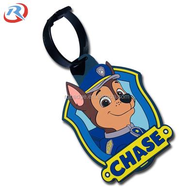 China Promotion Gift Embossed PVC Luggage Tag /Silicone Travel Luggage Tag Custom for sale