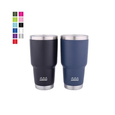 China Factory Direct Sales Viable Straight Sublimation Blanks Custom Printed Stainless Steel Tumblers Double Wall Coffee Mug for sale