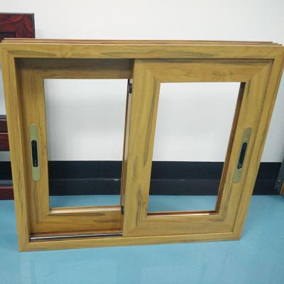 China Durable Aluminum Double Sliding Windows Glass Panel for sale