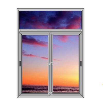 China Magnetic Screen Thermal Broken Aluminum Window Sliding Window Hurricane Impact Windows for sale