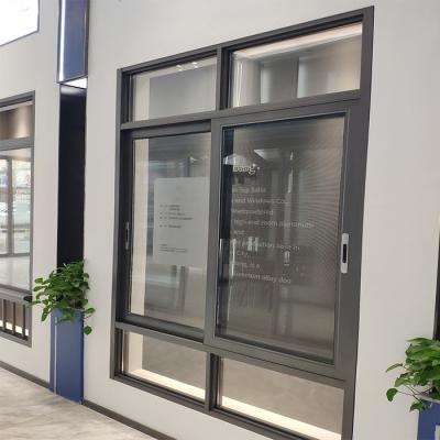 China Double Tracks Aluminum Windows Durable Sliding for sale