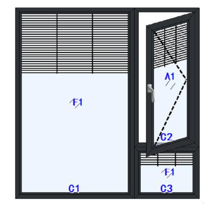 China High quality aluminum magnetic screen shutters are soundproof, waterproof, airtight and integrated automatic shutters for sale