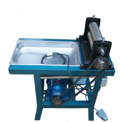 China food & Beverage Shops Electric Automatic Embossing Comb Sheet Making Machine Beeswax Honeycomb Foundation Press Machine for sale