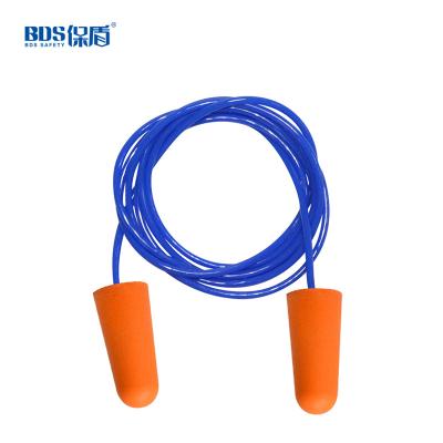 China Safety Promotional PU\Wholesale Soft Plug\Comfortable Hearing Protection Foam Noise Reductioin Earplugs for sale