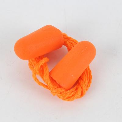 China Safety\Soft Noise-Cancelling Ear Plugs Sleep Comfortable Foam Sound Insulation Hearing Protection Ear Plugs For Travel Noise Reduction for sale