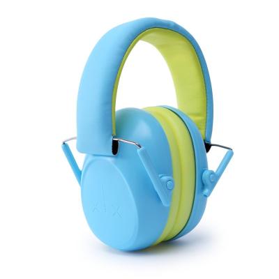 China Safety\Soft Adjustable Green Passive Noise ANT5\Comfortable Canceling Kids Earmuff With Logo Printing for sale