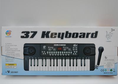 China 37 Keys Electronic Keyboard Piano And Microphone Toy For Kids Lightweight for sale