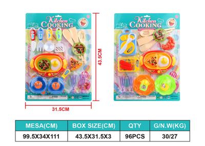 China Plastic Childrens Toy Kitchen Set / Pretend Play Kitchen Food Anti - Allergic for sale