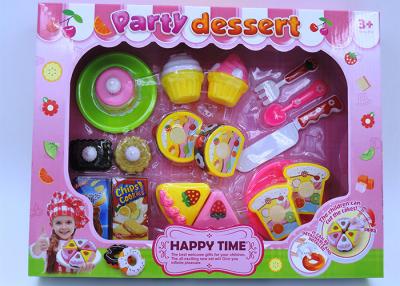 China Multi Colored Dessert Childrens Toy Kitchen Sets For Pretend Role Playing 20 Pcs for sale