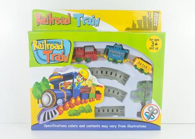 China Mini Wind Up Classic Train Set Kids Toy Vehicles with Railway Track 8 Pcs for sale