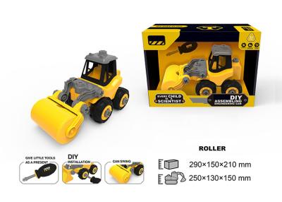 China DIY Assembly Construction Vehicles Educational Building Toys For Toddlers 3 - Year Old for sale