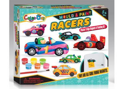 China Safe Non - Toxic Plaster Coloring Toy Car For Child Age 5 12 Molds EN71  ASTM for sale