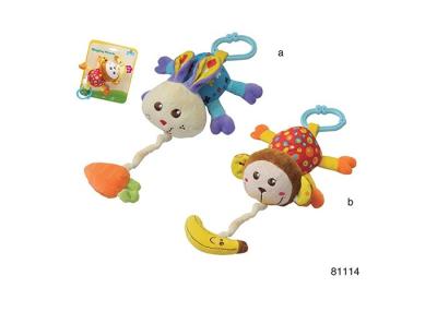 Chine Les jouets mobiles musicaux d'animaux de peluche de cadeau d'enfants avec la ficelle de traction commandent/jouets nouveau-nés de bébé à vendre