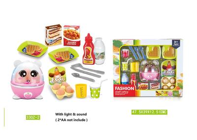 China Non - Toxic DIY Food Kitchen Set Educational Children's Play Toys W / Egg Steamer Age 3 for sale