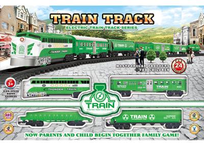 China Electric Classic Train Railway Race Set W / Sound For Christmas Gift for sale