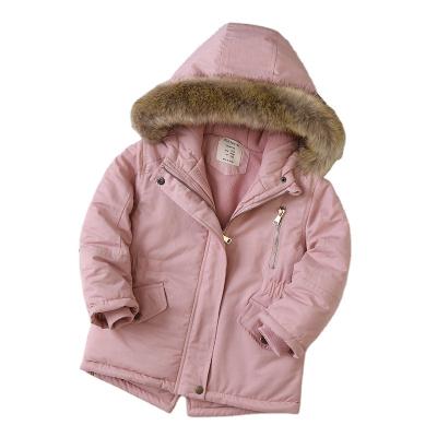 China High Quality Cheap Kids Winter Jacket Kids Girls Stripper Jacket Casual Padded Comfortable Hooded Windproof Parkas Breathable for sale