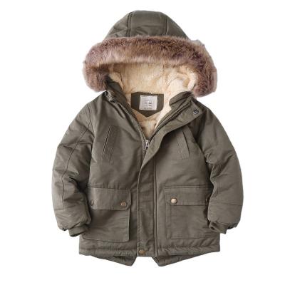 China Wholesale JK058 Autumn Baby Girls Windproof Jackets Coats Boy's Jacket Thick Warm Child Winter Hooded Jacket for sale