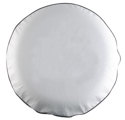 China PVC J01 RV Spare Tire Cover White Color 21 1/2