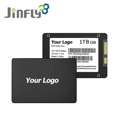 China High Quality Desktop Internal Solid State Drive 256gb 512gb 1tb SATA 3.0 Portable SSD 128gb From SSD JINFLY Supplier for sale