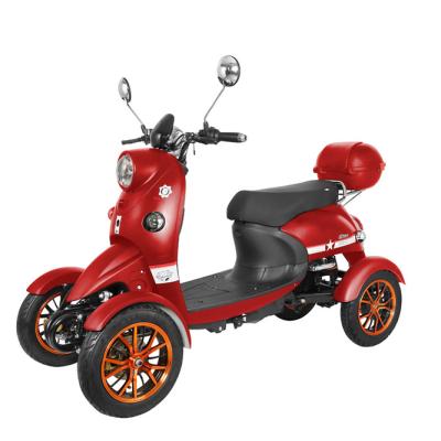 China Factory direct new arrival 500w four wheel electric scooter 4 cargo for sale