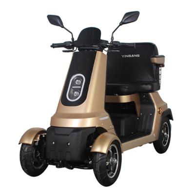 China Powerful Industrial 4 Four Wheel Cargo New Arrival Electric Tilting Scooter for sale