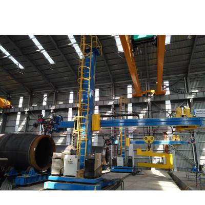 China Lathe Motorized Column SAW Automatic Welding Machinery Repair Shops Wind Turbine Trolley 5x6 Manipulator for sale