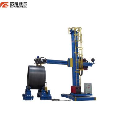 China Hot wholesale factory backflow wind tower column and boom welding equipment for sale