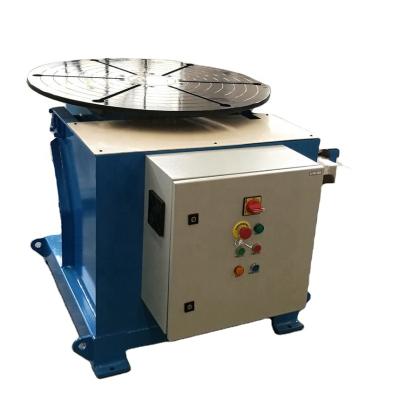 China Factory Easy Operation Manual Tilt 65mm Hole Center 100kg Welding Positioner for sale